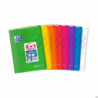 Zeszyt Oxford Easybook A5 60 kartek 90 g kratka kolorowy z oprawą z wizerunkiem lwa