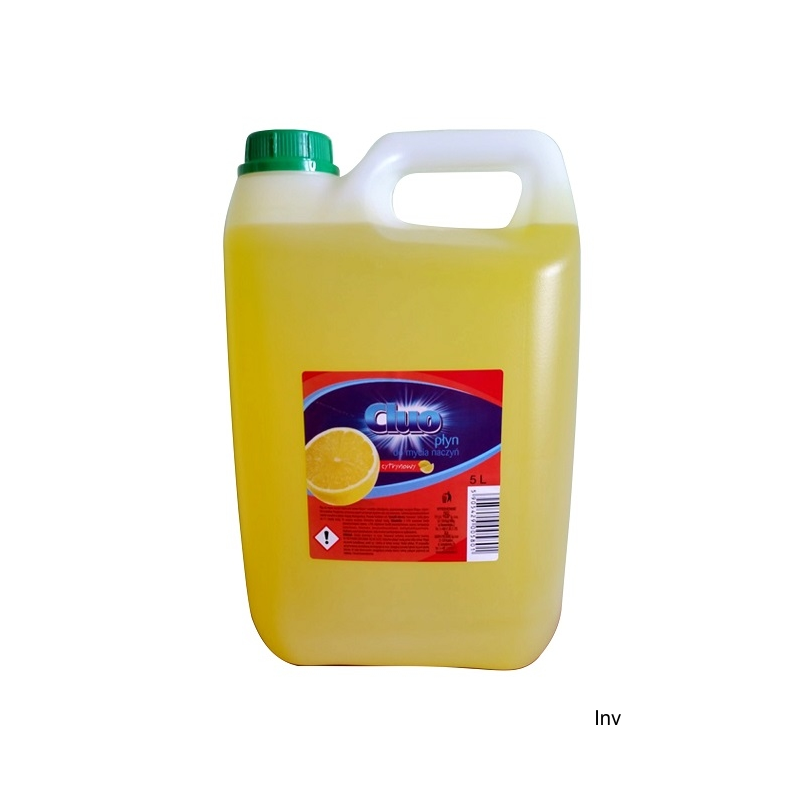 CLUO Płyn do mycia naczyń 5 l, cytryna