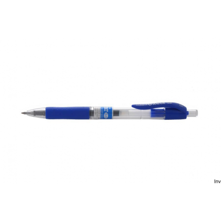 Pióro żelowe Dong-A U-KNOCK niebieskie 0,5 mm, wodoodporny tusz, opakowanie 12 sztuk