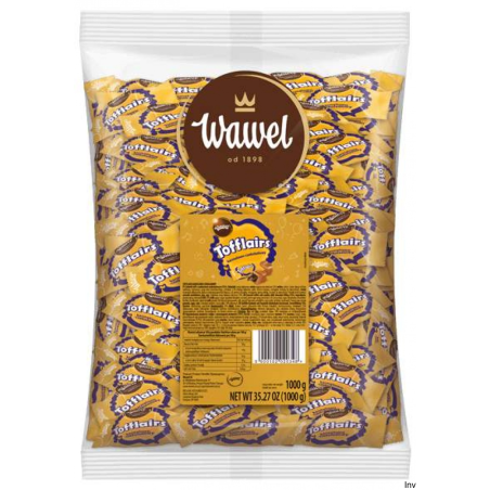 Cukierki WAWEL TOFFLAIRS karmelowo-czekoladowe 1 kg