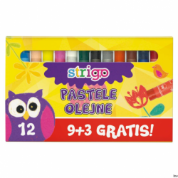 Pastele olejne 12 kolorów...