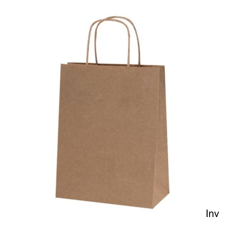 Torba ekologiczna ECOBAG brązowa 305x170x425mm NC Koperty