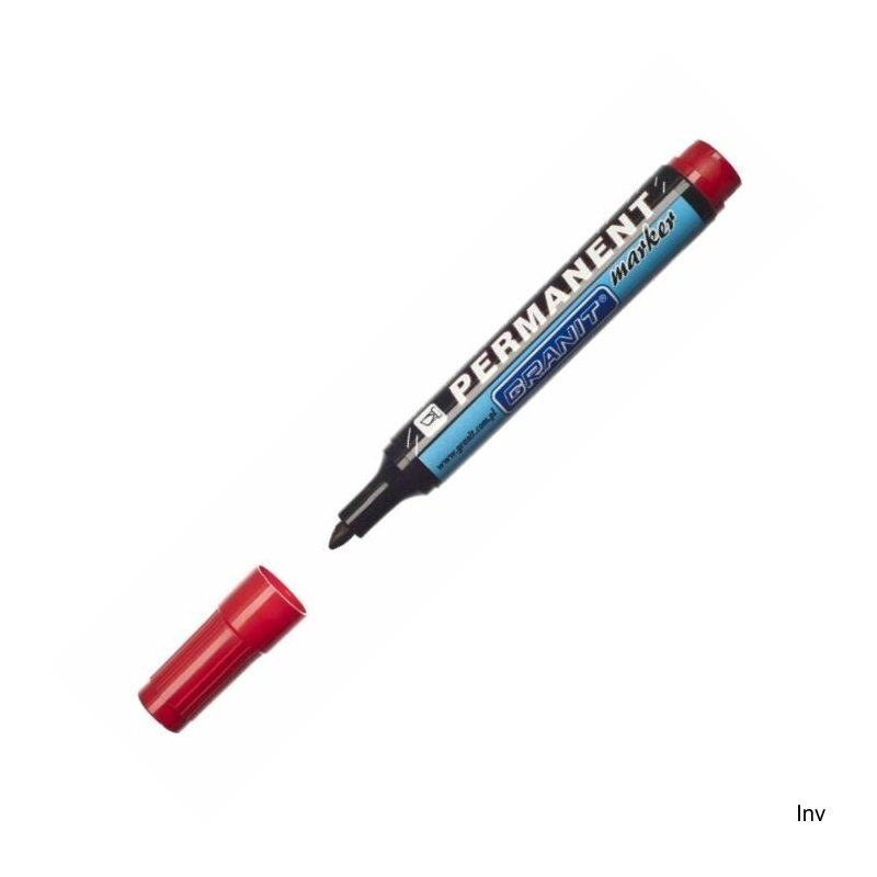 Marker wodoodporny czerwony okrągły G96 / G 860 GRANIT (10 sztuk)