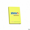 Bloczek samoprzylepny StickN 76x51 mm żółty neon 100 sztuk