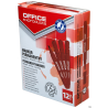 Marker permanentny Office Products, okrągły 1-3 mm, czerwony, 3 g
