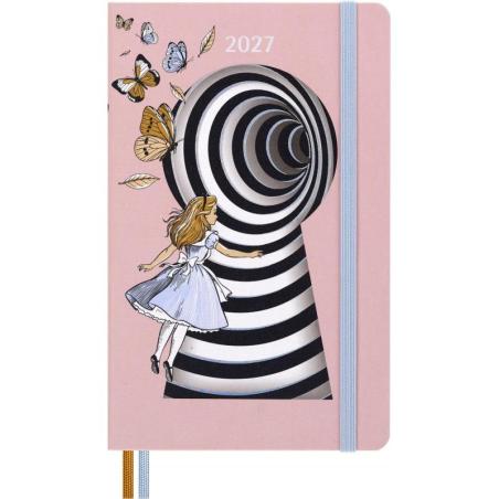 Kalendarz tygodniowy MOLESKINE 2026 Alice, 12M, L, 13x21cm