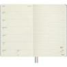 Kalendarz tygodniowy Moleskine Alice 2026–2027, 18 miesięcy, duży L, 13 × 21 cm, twarda okładka, Szalony Kapelusznik