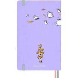 Kalendarz tygodniowy Moleskine Alice 2026–2027, 18 miesięcy, duży L, 13 × 21 cm, twarda okładka, Szalony Kapelusznik