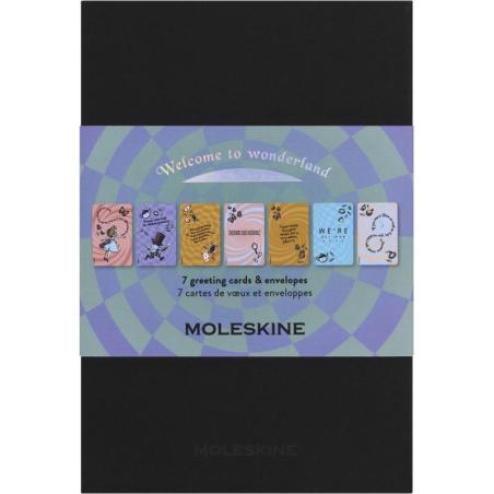 Zestaw pocztówek MOLESKINE 2026 Alice, 7 szt.