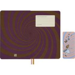 Notes Moleskine 2026 Alice w Krainie Czarów, L, 13 × 21 cm, gładki, twarda oprawa