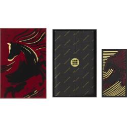 Notes MOLESKINE 2026 Horse, L, w linie, Woodcut, box