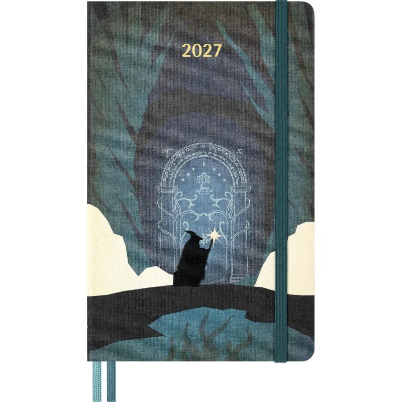 Kalendarz tygodniowy MOLESKINE 2026 Lord of the Rings, 12M, L, 13x21cm