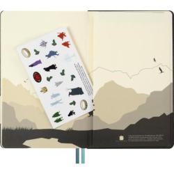 Kalendarz tygodniowy MOLESKINE 2026 Lord of the Rings, 12M, L, 13x21cm