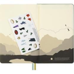 Kalendarz tygodniowy MOLESKINE 2026 Lord of the Rings, 18M, L, 13x21cm