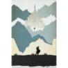 Notes MOLESKINE 2026 LOTR Aragorn, L, 13x21cm, w linie, box