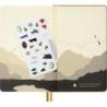 Notes MOLESKINE 2026 LOTR Frodo Sam, L, 13x21cm, w linie, box