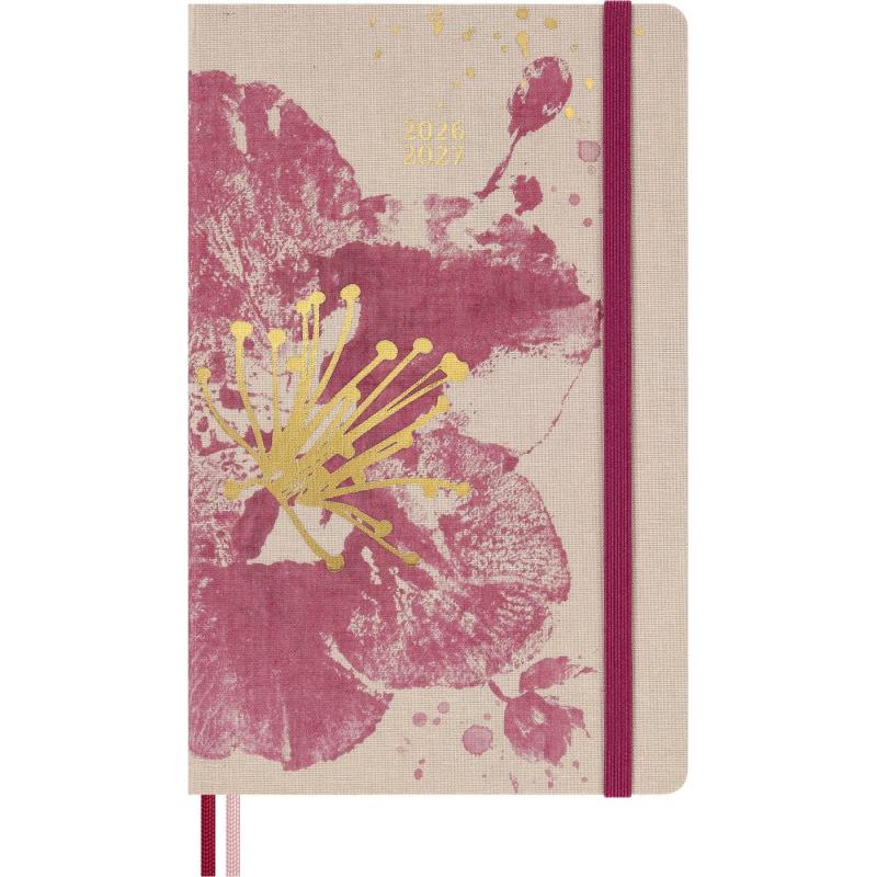 Kalendarz tygodniowy MOLESKINE 2026 Sakura, 18M, L, 13x21cm