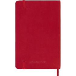 Kalendarz tygodniowy MOLESKINE 2027, 12M, P, 9x14cm, miękka oprawa, scarlet red