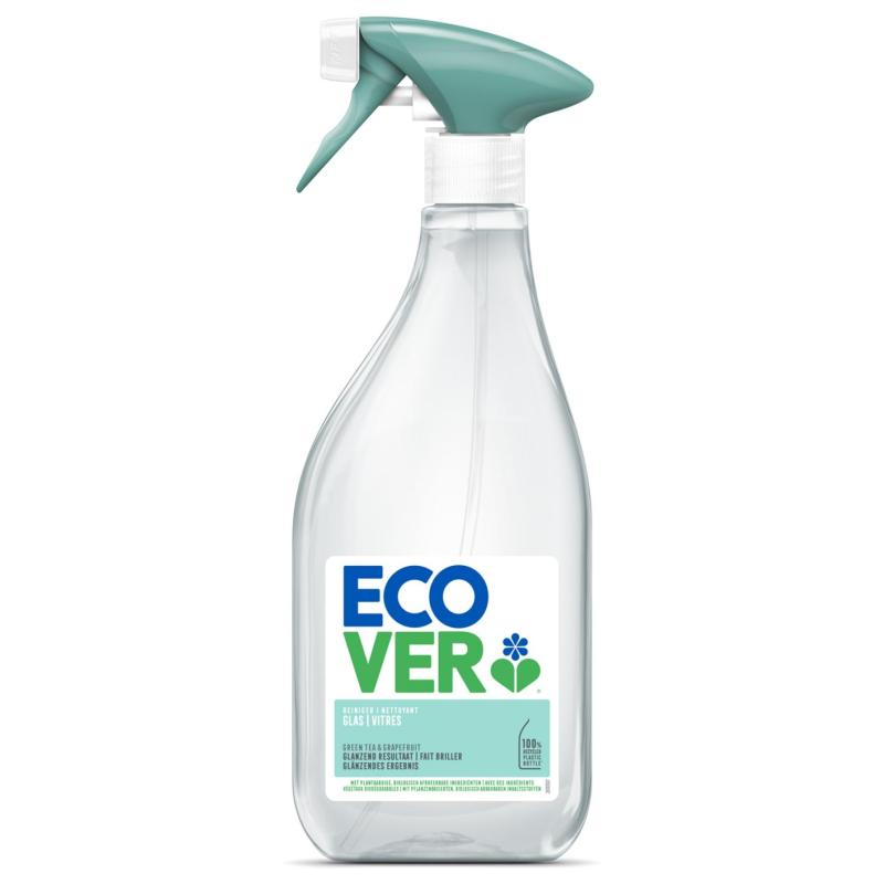 Płyn do mycia powierzchni szklanych ECOVER Zielona herbata & Grapefruit, spray, 500ml