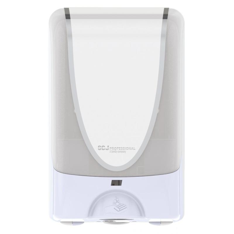 Dozownik bezdotykowy do mydła w pianie DEB TouchFREE Ultra, 1,2l, biały/chrom