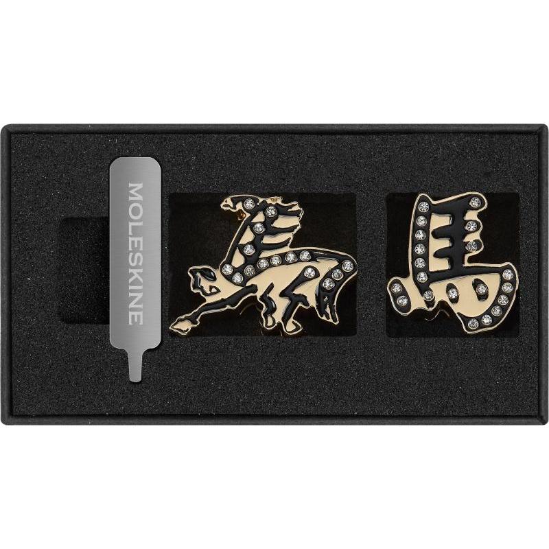 Przypinka MOLESKINE 2026 Horse, Crystal Horse