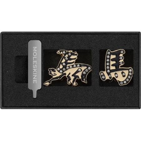 Przypinka MOLESKINE 2026 Horse, Crystal Horse