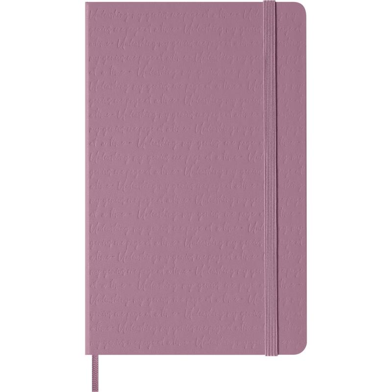 Notes MOLESKINE 2026, L, 13x21cm, gładki, twarda oprawa, majestic pink