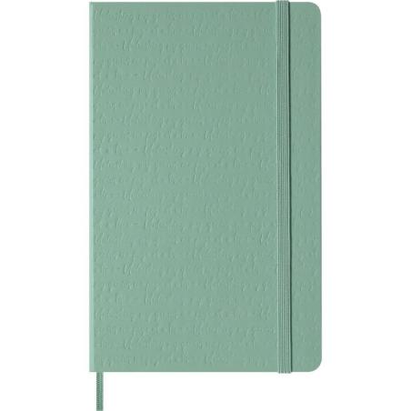 Notes MOLESKINE 2026, L, 13x21cm, gładki, twarda oprawa, Sage Green
