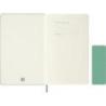 Notes MOLESKINE 2026, L, 13x21cm, w linie, twarda oprawa, Sage Green