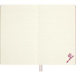 Notes MOLESKINE 2026 Sakura VEGEA, L, 13x21cm, w linie