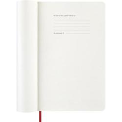Kalendarz dzienny MOLESKINE 2027, 12M, L, 13x21cm, miękka oprawa, scarlet red