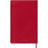 Kalendarz dzienny MOLESKINE 2027, 12M, L, 13x21cm, miękka oprawa, scarlet red