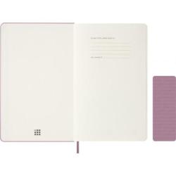 Kalendarz dzienny Moleskine 2027, 12M, L 13 × 21 cm, twarda oprawa, różowy Majestic Pink