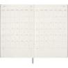 Kalendarz dzienny Moleskine 2027, 12M, L 13 × 21 cm, twarda oprawa, różowy Majestic Pink