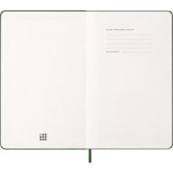 Kalendarz dzienny MOLESKINE 2027, 12M, L, 13x21cm, twarda oprawa, myrtle green