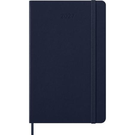 Kalendarz dzienny MOLESKINE 2027, 12M, L, 13x21cm, twarda oprawa, sapphire blue