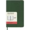 Kalendarz dzienny MOLESKINE 2027, 12M, P, 9x14cm, miękka oprawa, myrtle green