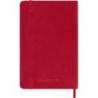 Kalendarz dzienny MOLESKINE 2027, 12M, P, 9x14cm, miękka oprawa, scarlet red