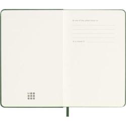 Kalendarz dzienny MOLESKINE 2027, 12M, P, 9x14cm, twarda oprawa, myrtle green