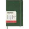 Kalendarz dzienny MOLESKINE 2027, 12M, P, 9x14cm, twarda oprawa, myrtle green