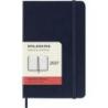 Kalendarz dzienny MOLESKINE 2027, 12M, P, 9x14cm, twarda oprawa, sapphire blue