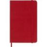 Kalendarz dzienny MOLESKINE 2027, 12M, P, 9x14cm, twarda oprawa, scarlet red
