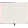 Kalendarz dzienny MOLESKINE 2027, 12M, P, 9x14cm, twarda oprawa, scarlet red