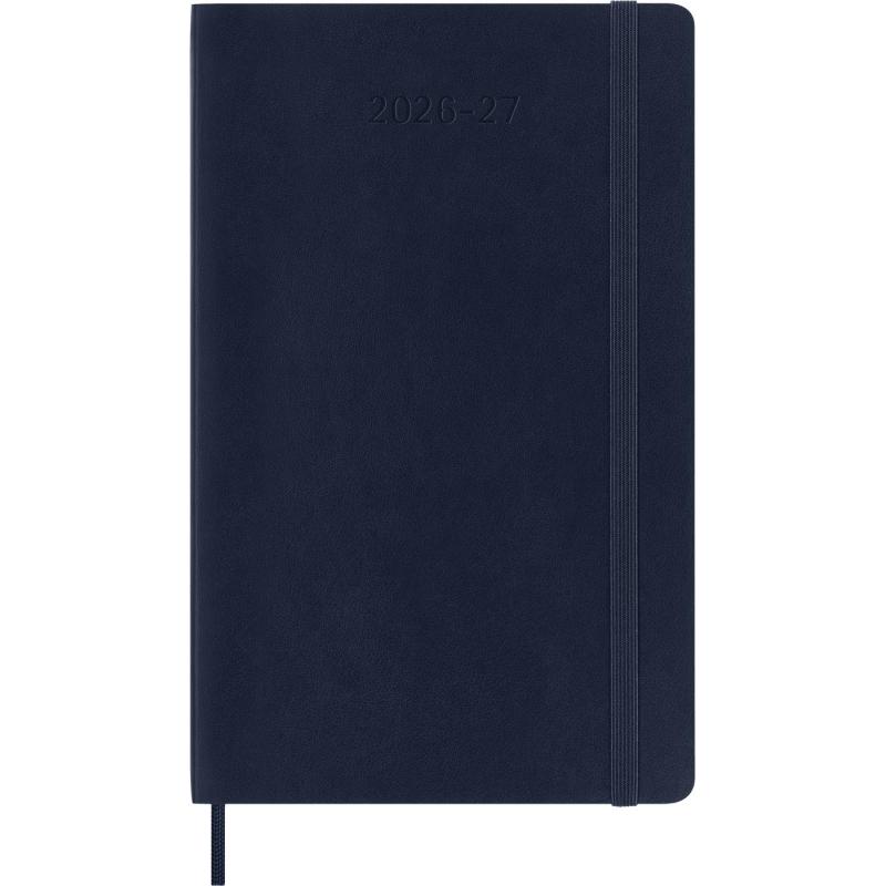 Kalendarz tygodniowy MOLESKINE 2026/27, 18M, L, 13x21cm, miękka oprawa, sapphire blue