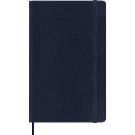 Kalendarz tygodniowy MOLESKINE 2026/27, 18M, L, 13x21cm, miękka oprawa, sapphire blue