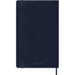 Kalendarz tygodniowy MOLESKINE 2026/27, 18M, L, 13x21cm, miękka oprawa, sapphire blue