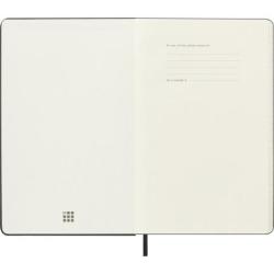 Kalendarz tygodniowy MOLESKINE 2026/27, 18M, L, 13x21cm, twarda oprawa, czarny