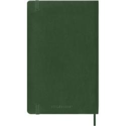 Kalendarz tygodniowy MOLESKINE 2027, 12M, L, 13x21cm, miękka oprawa, myrtle green