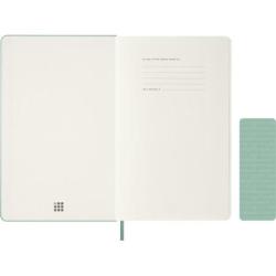Kalendarz tygodniowy MOLESKINE 2027, 12M, L, 13x21cm, twarda oprawa, Sage Green