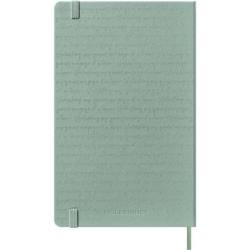 Kalendarz tygodniowy MOLESKINE 2027, 12M, L, 13x21cm, twarda oprawa, Sage Green